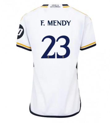 Real Madrid Ferland Mendy #23 Primera Equipación Mujer 2023-24 Manga Corta